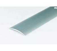 Aluminium Threshold Strip 40mm x 1M Door Floor Trim Transition Carpet Cover LPOS TMW Profiles (Silver)