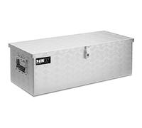 Aluminium Tool Box 76.5 x 33.5 x 25.5 cm 56 L - Aluminium Tool Boxes by MSW Silver