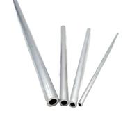 Aluminium Tube Aluminium Pipe 2mm Thickness 6-70mm OD Straight 300mm 500mm Long Round 6063 Aluminum Alloy Tube for Structure(300mm,OD 46 x ID 42mm)