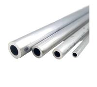 Aluminium Tube Aluminium Pipe 3mm Thickness 10-60mm OD Straight Round 300mm 500mm Long 6063 Aluminum Alloy Tube for Structure(500mm,OD 18 x ID 12mm)