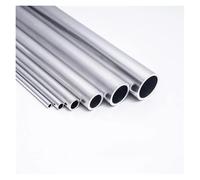 Aluminium Tube Aluminium Pipe Thickness 0.5~3mm OD 5-20mm ID 3~18mm Straight 200mm~500mm Long Round 6063 Aluminum Alloy Tube for Structure(200mm,OD 18 x ID 16mm)