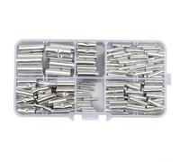 Aluminium Tube Terminals 6 Sizes Electrical Crimp Kit