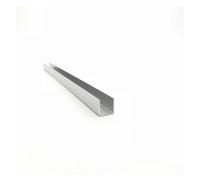 Aluminium U Profile, U-Shape Aluminum Profile For Glass Covered Edge 12mmx12mm 50cm 0.8-1mm Thickness(12mm X 12mm X 1mm)