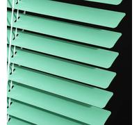 Aluminium Venetian Blinds,25mm Slat Horizontal Blinds for Windows,Indoor Outdoor Decorative Venetian Blinds,Green,Blackout/Sunscreen Shutters,Privacy Curtains,Waterproof,W×H-115×100cm(45*39in)