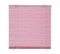 Aluminium Venetian Blinds for Windows 45/50/60/70/80/90/115/120cm,Horizontal Venetian Blinds Pink, Blackout Shutters,25mm Slats Curtains Blinds,for Bathroom Kitchen Bedroom,W×H-60×120cm(24*47in)