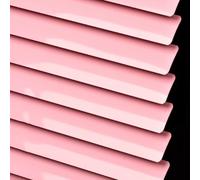 Aluminium Venetian Blinds Metal Slat Home Office Blind Thin Slats Kitchen Blinds Blackout Shutters Child Safe Home Office,Customisable, Bright Pink (150×240cm)
