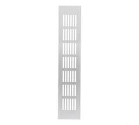 Aluminium Ventilation Grille Cover 60mm Rectangular for Cabinets and Wardrobes Airflow with Resistant Material (60x300mm)