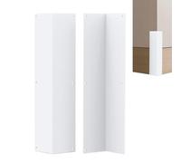Aluminium Wall Edging - Vertical L-shaped Protective Strip, Seamless Joint Cladding Fittings, Rigid Safety Barrier Sign, Professional Finished Facade for Renovation of a G