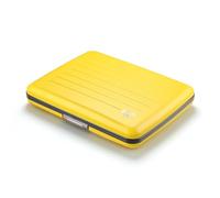 Aluminium Wallet, Large Capacity, RFID Protection. Model: OSLO LARGE | Hidden compartment for cash, coins and documents. Instant card access. Secure metal clasp. Holds up to 10 cards & bills.