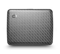 Aluminium Wallet, Large Capacity, RFID Protection. Model: OSLO LARGE | Hidden compartment for cash, coins and documents. Instant card access. Secure metal clasp. Holds up to 10 cards & bills.