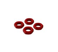 ARRMA Aluminum Wheel Nut 17mm Red 4 Pack Drivetrain Spares Z-AR310906
