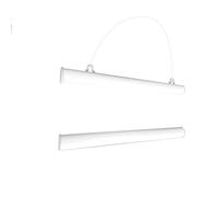 Aluminium WHITE poster hanger gripper maps drawings hanging SILVER WHITE A1 A2 A3 A4 A0 1 Meter 120 CM 150CM 200CM B0 B1 B2 B3 B4 (2000MM (78 Inches) 2 PIECES, Aluminium White)
