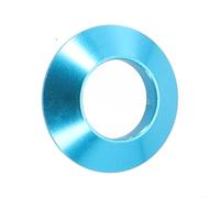 Aluminium Winding Check Rings for Rod Building, Lightweight Anodised Design, Fits Internal Diameter 9 15 5mm (14mm Silver)