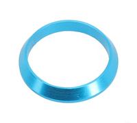 Aluminium Winding Check Rings for Rod Building, Lightweight Anodised Design, Fits Internal Diameter 9 15 5mm (12mm Gold)