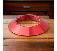Aluminium Winding Check Rings for Rod Building, Lightweight Anodised Design, Fits Internal Diameter 9 15 5mm (10mm Red)