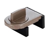 Aluminium Window Security Lock - Adjustable Security Window Locks the Door Stop for Protection | Durable and Practical, No Drilling, for