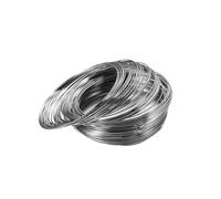 Aluminium Wire 100 Loops/lot 0.6mm Memory Steel Wire For DIY Beading Bracelets Earrings Jewelry Making Finding Accessories Supplies(Sliver1)