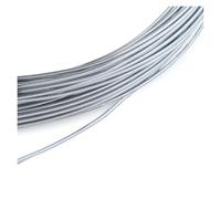 aluminium wire Aluminum Wire DIY Weaving Process Colored Alumina Making Small Ornaments Material for art(Silver,3mm X 2m)