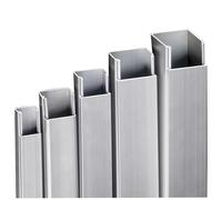 Aluminium Wire Channels, 1m Aluminum Alloy Cable Trunking For Management Multiple Sizes(150x50x1.5mm)