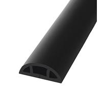 Aluminium Wire Channels, Cable Raceway Wire Cover 30mm Wide Multicolor Multiple Lengths(Black,1200Cm (39Ft))