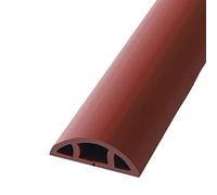 Aluminium Wire Channels, Cable Raceway Wire Cover 30mm Wide Multicolor Multiple Lengths(Red,500Cm (16.4Ft))