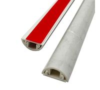 Aluminium Wire Channels, PVC Cable Raceway Cord Cover For Floor And Wall 80 To 180 cm(Style 5,90Cm/35.4In)