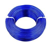 Aluminium Wire Craft Wire Aluminium 1mm 2mm Gold Plating 0.5kg Per Pack Flexible For process(Royal blue,2MM)