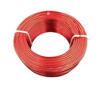 Aluminium Wire Craft Wire Aluminium 1mm 2mm Gold Plating 0.5kg Per Pack Flexible(Red,1mm)