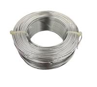 Aluminium Wire Craft Wire Aluminium 1mm 2mm Gold Plating 0.5kg Per Pack Flexible(Silver,1mm)