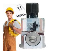 Aluminium Wire Stripper - Wire Stripping Machine for Aluminium Cables, Unit with Electric Motor Drive, Variable Speed Controller, Automatic Feed Sensor, Overload Protection , Compact Table Size