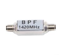Aluminum 1420MHz Bandpass Filter Compact 4x1x1cm Design(Square shell)