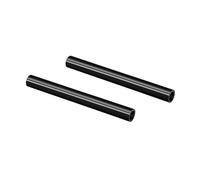 Aluminum 15mm Camera Rails Extension Rod Inner Female Thread for DSLR Shoulder Mount Follow Focusing Accessory 2pcs Inner Internal Thread Photography Rails