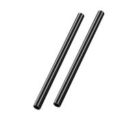 Aluminum 15mm Camera Rails Extension Rod Inner Female Thread for DSLR Shoulder Mount Follow Focusing Accessory 2pcs Inner Internal Thread Photography Rails