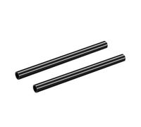 Aluminum 15mm Camera Rails Extension Rod Inner Female Thread for DSLR Shoulder Mount Follow Focusing Accessory 2pcs Inner Internal Thread Photography Rails