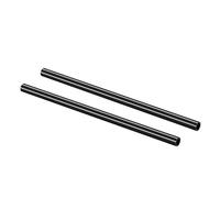 Aluminum 15mm Camera Rails Extension Rod Inner Female Thread for DSLR Shoulder Mount Follow Focusing Accessory 2pcs Inner Internal Thread Photography Rails