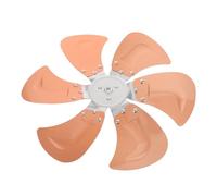 Aluminum 16 Inch 6 Blade Fan Replacement for Floor Stand Pedestal Fans | Metal Alloy Construction with 12mm Bore Hub, Tool-free Installation, for Home and Industrial Ventilation
