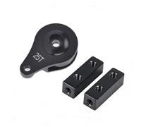 Aluminum 25T Servo Horn w/Servo Stay for TRAXXAS SKYOSHO Tamiya Sand Scorcher Buggy Champ CW01 1:10 RC CAR (B)