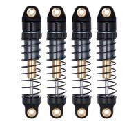 Aluminum 28.5mm Shock Absorbers for 1/30 Axial SCX30 RC Crawler Upgrade Parts (Black)