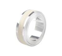 Aluminum 3D Manual Embossing Tape Self-Adhesive Metal Label Maker Refill Compatible with DYMO Label Makers M1011/M11-1 Roll 12mm*3.65m