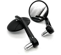 Aluminum 7/8'' 22MM Motorcycle Rearview Mirrors Handlebar End Mirror Universal For CB650R