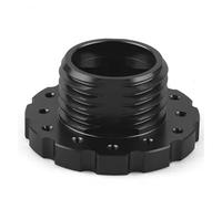 Aluminum 75MM Steering Wheel Adapter Sim Racing Gaming For Thrustmaster T300 T500 TS-PC TS-XW(Black)