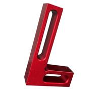 Aluminum 90 Degree Positioning Square Portable Woodworking Carpenter Tool Small Pocket Right Angles Clamps High Precisions Drafting Square Aluminum