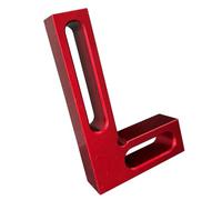 Aluminum 90 Degree Positioning Square Portable Woodworking Carpenter Tool Small Pocket Right Angles Clamps High Precisions Assembly Square for Woodworking