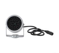 Aluminum 940NM IR Light 48LED for Security Cam | 48 high-power LEDs, 940nm invisible beam, enhances night vision, zero red glow, ideal for stealth