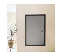 Aluminum Access Panel for Plumbing and Electrical - Lockable Flush-Mount Door for Wall and Ceiling Service Shafts