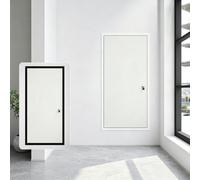 Aluminum Access Panel with Lock, Water Resistant Inspection Hatch for Wall, Bathroom Plumbing Equipment Maintenance, Easy to Install(Beige,60 * 80cm/23.6 * 31.5in)