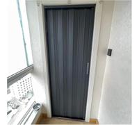 Aluminum Accordion Folding Door Internal Sliding Room Divider for Kitchen Pantry Space-Saving Design (H 150cm/59in W 106cm/42in)