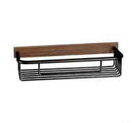 Aluminum Acrylic Wall Basket Rust for proof Black Finish Aluminum
