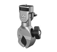 Aluminum Action Camera Handlebar Mount 360 Swivel and Lock in Any Direction Shock Resistant 1/4 Mount Screw Clip