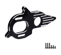 Aluminum Adjustable Motor Mount Plate Adapter for 1/10 Arrma Granite Mega Typhon 3S Big Rock 3S Senton 3S Kraton 4S Outcast 4S (Black)